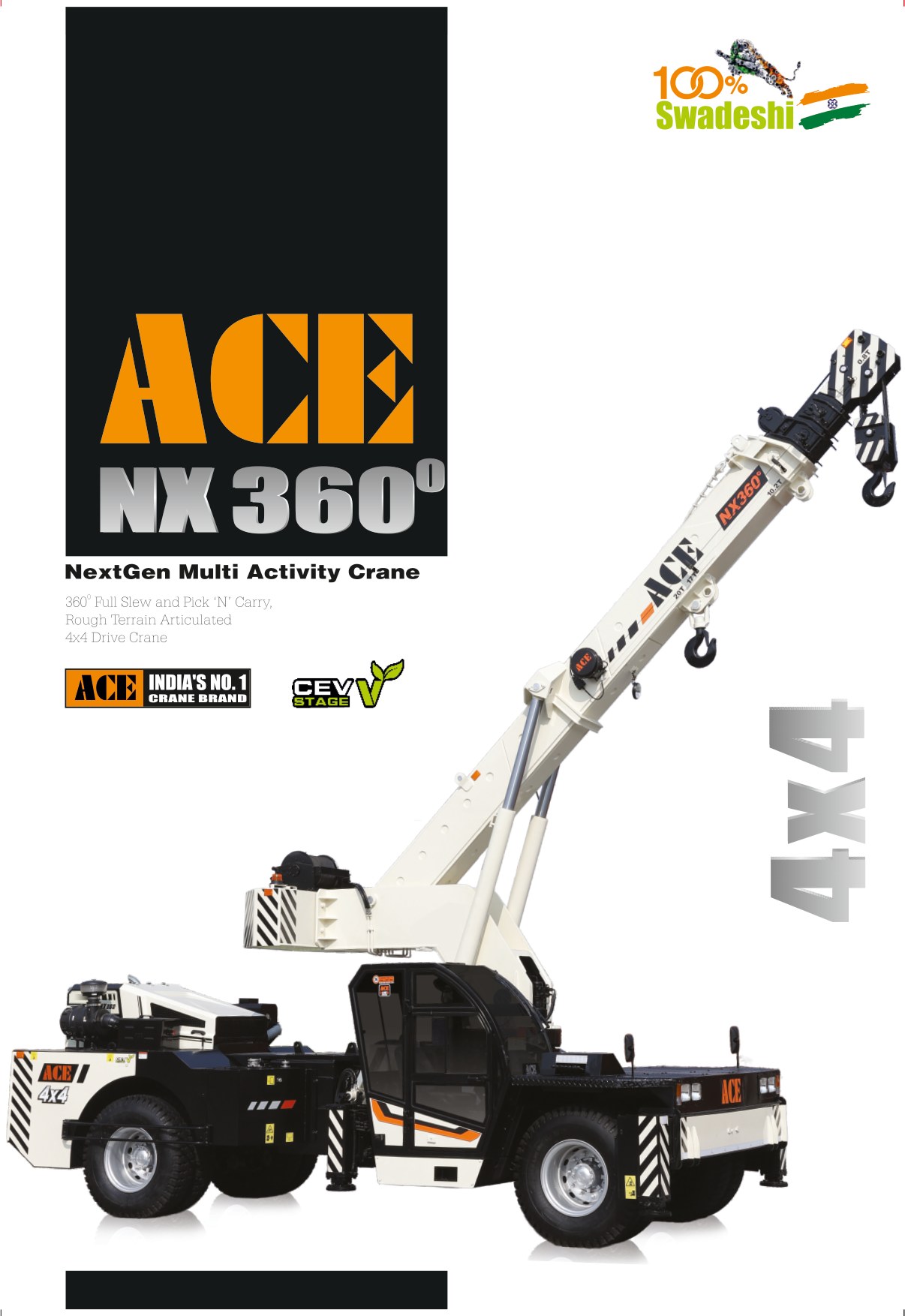 ACE NX 360 truck-mounted crane